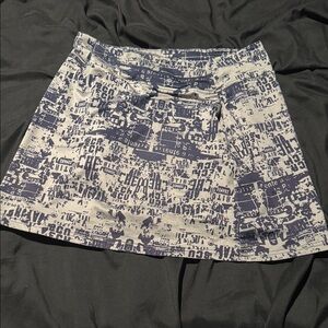Urban Chic Graphic Mini Skirt